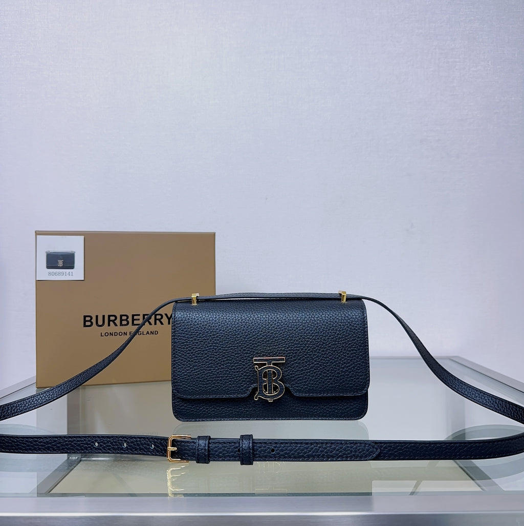 Burberry Lock Closure Bag