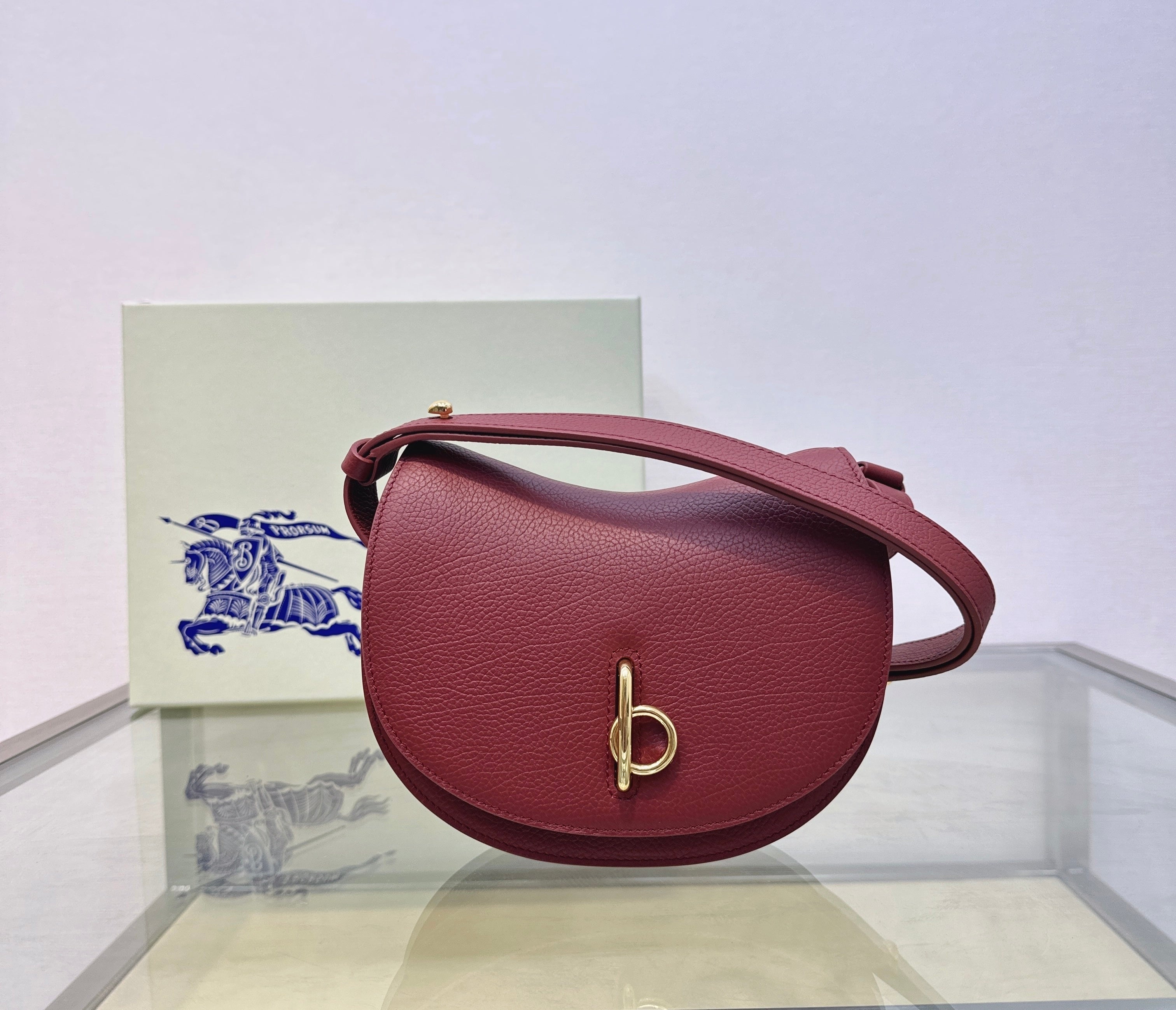 Burberry Structured Shoulder Bag