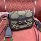 Gucci GG Horsebit Saddle Bag