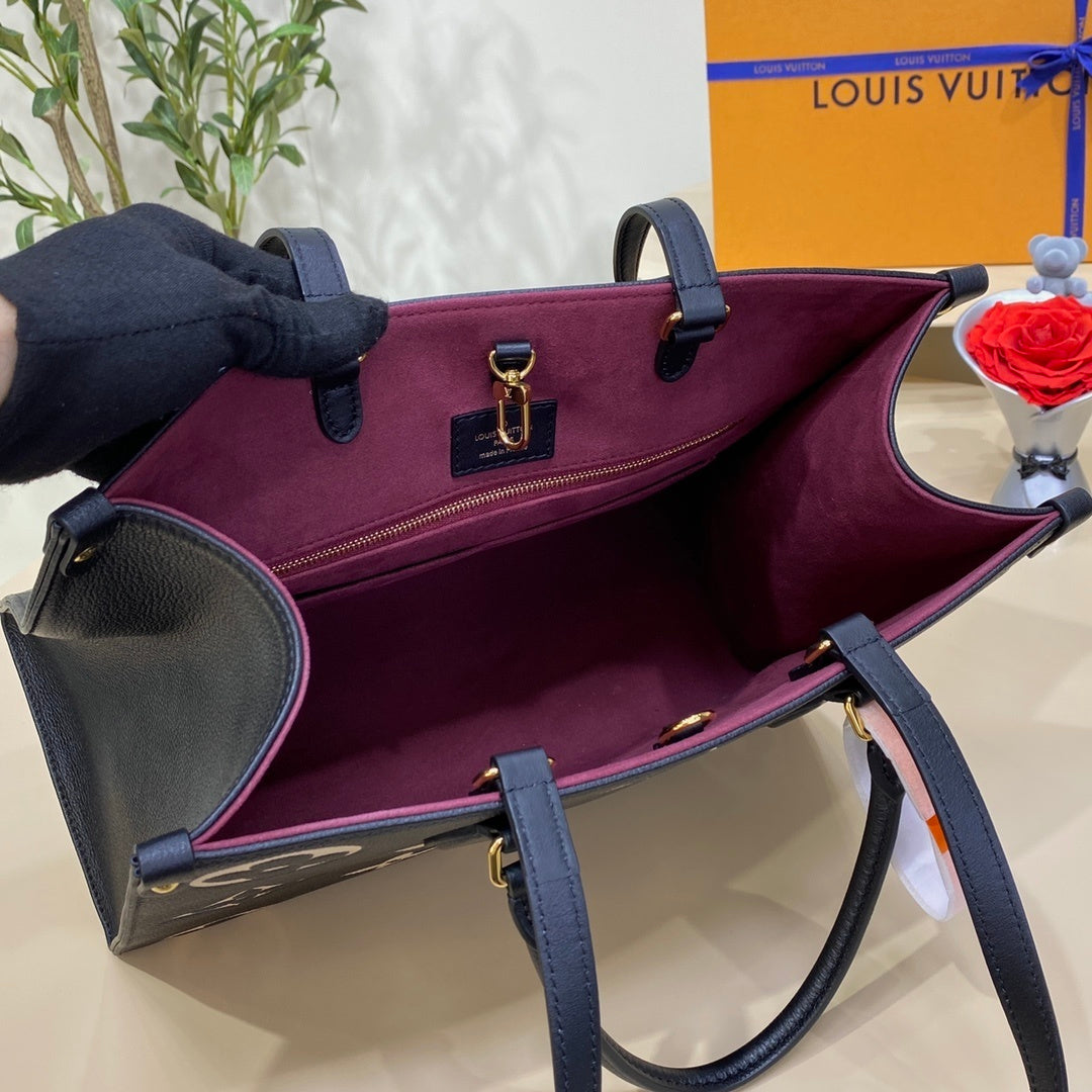 Louis Vuitton OnTheGo GM All-Leather Tote