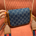 Gucci GG Horsebit Saddle Bag