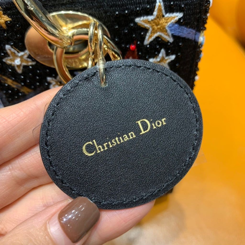 Christian Dior Lady Dior Sun Beaded Bag