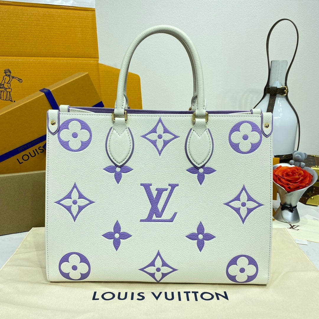 Louis Vuitton OnTheGo Medium Handbag Monogram Empreinte