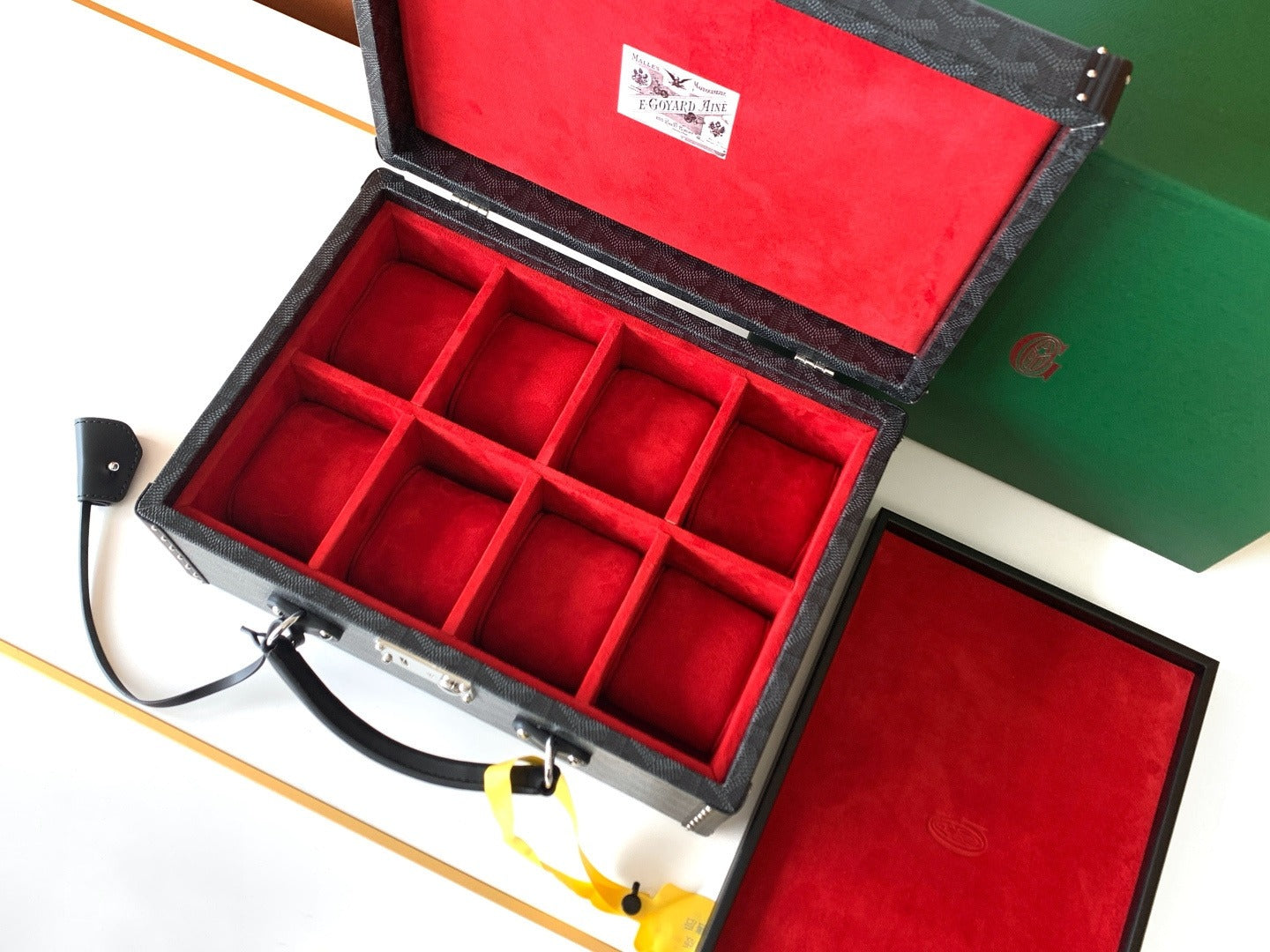 Goyard Joux Watch Case (8-Slot)
