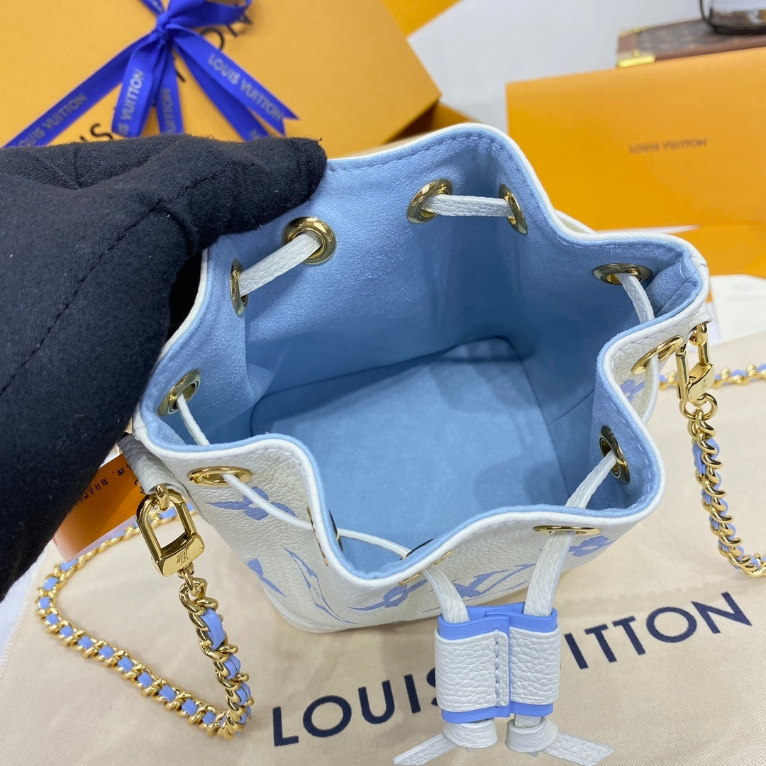 Louis Vuitton Nano Noé Handbag Monogram Empreinte