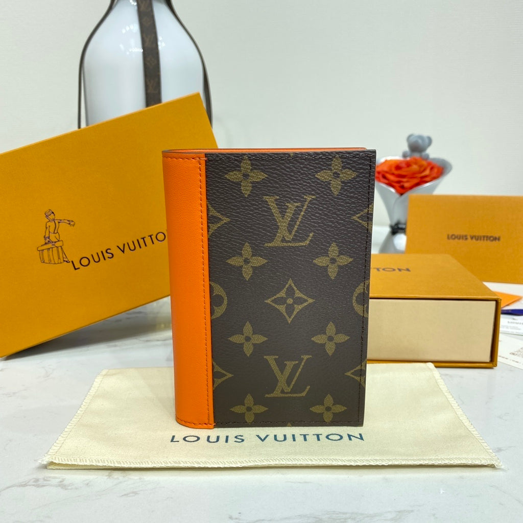 Louis Vuitton Passport Holder Macassar