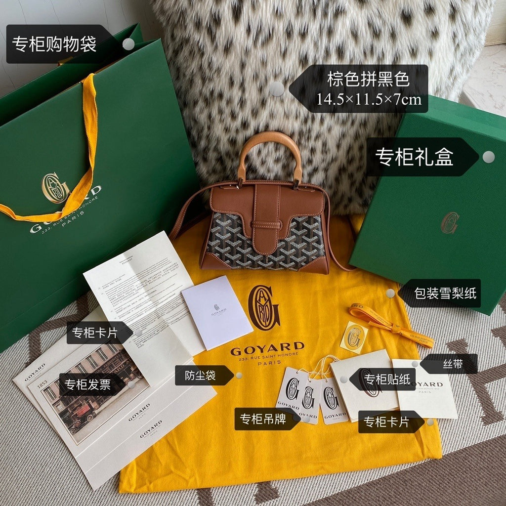 Goyard Saigon Mini Top-Handle Bag