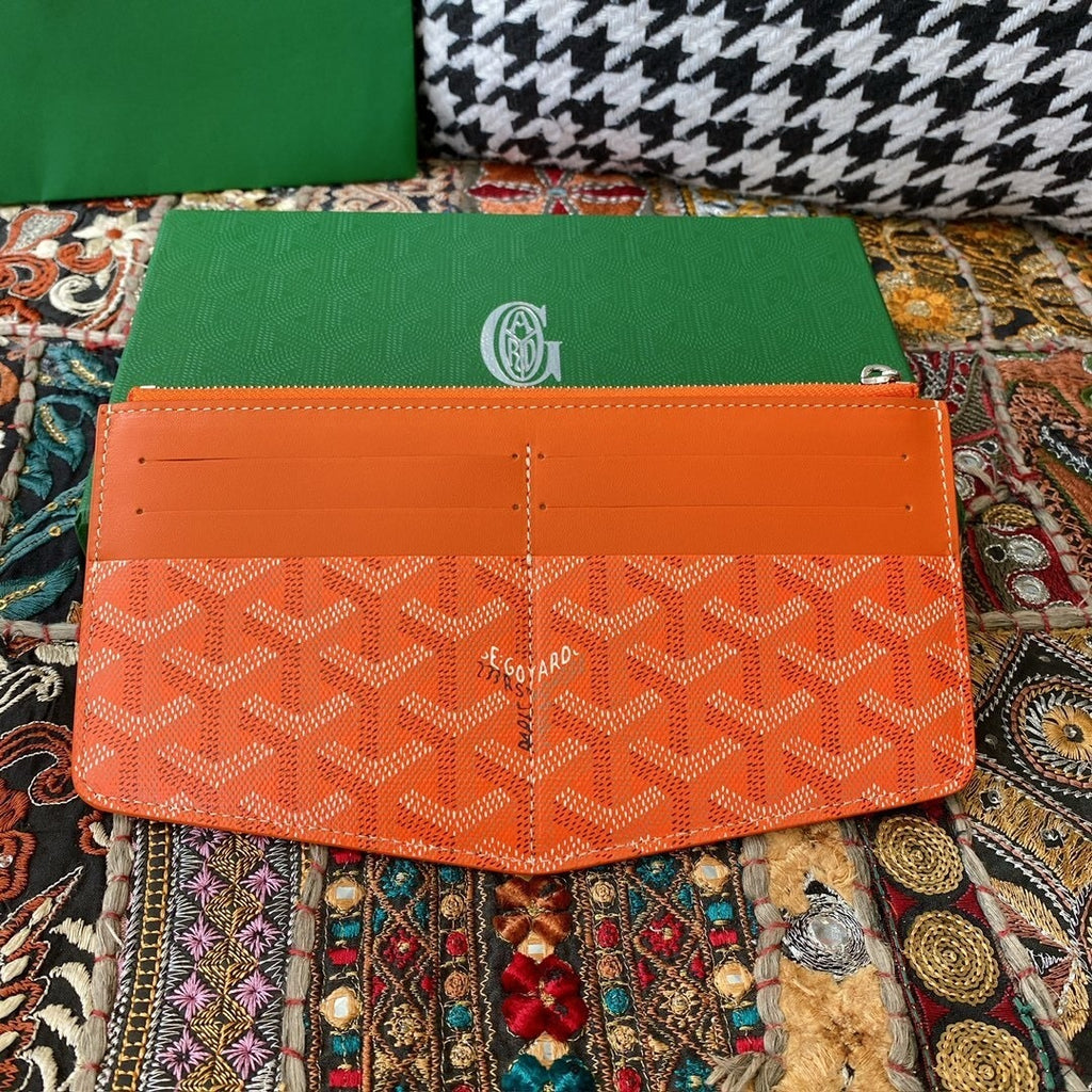 Goyard Zip Combination Card Wallet