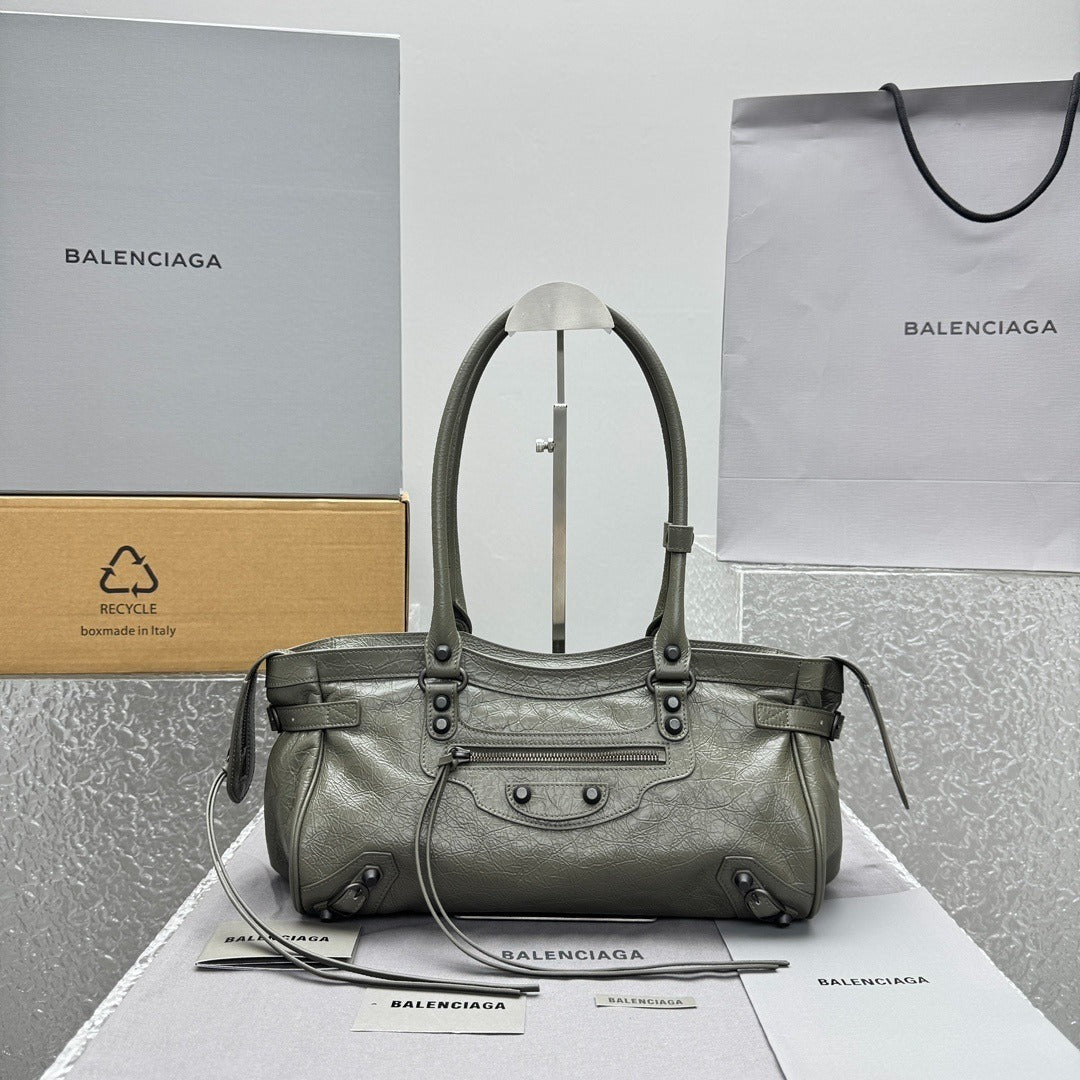 Balenciaga Le City East West Motorcycle Bag
