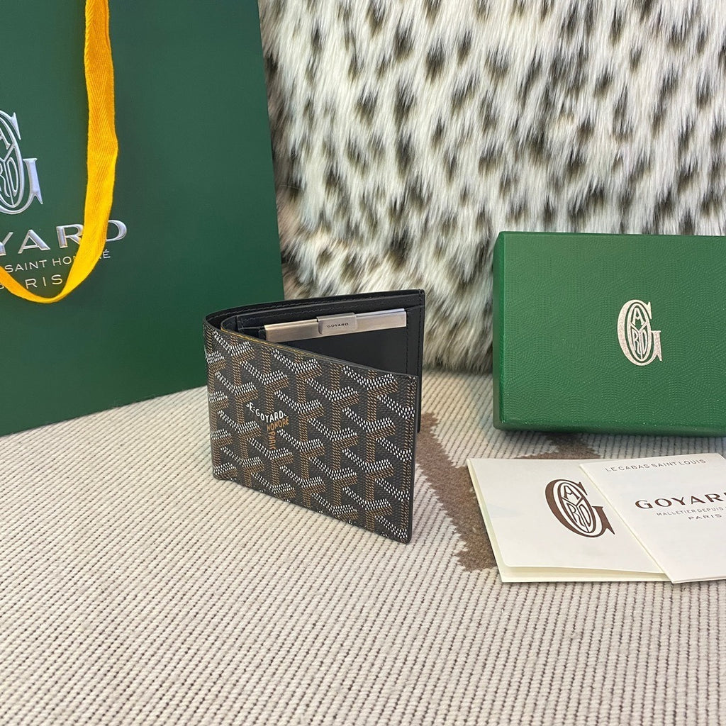 Goyard Bi-Fold Card Holder with Coin Pocket