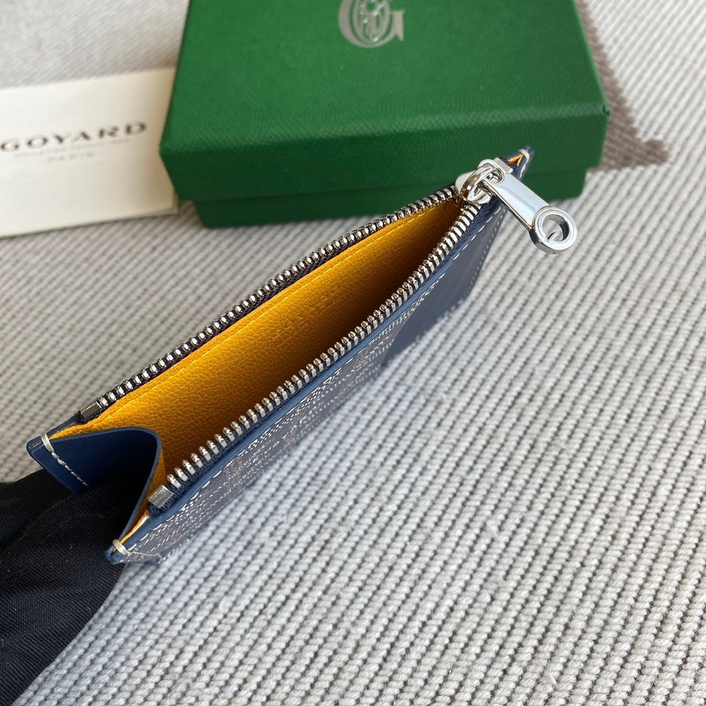 Goyard Bourbon Zip Card Holder / Wallet
