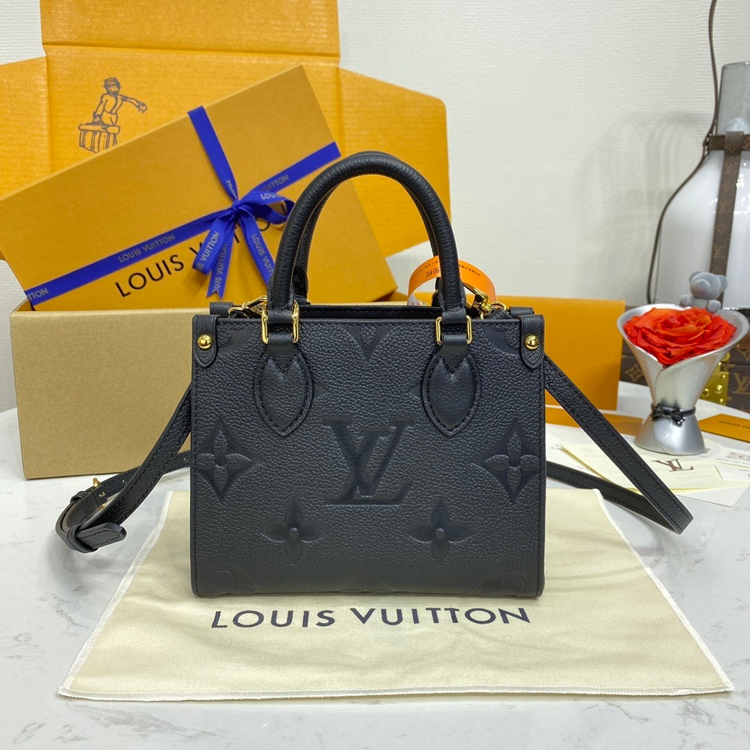 Louis Vuitton OnTheGo BB Handbag Monogram Empreinte