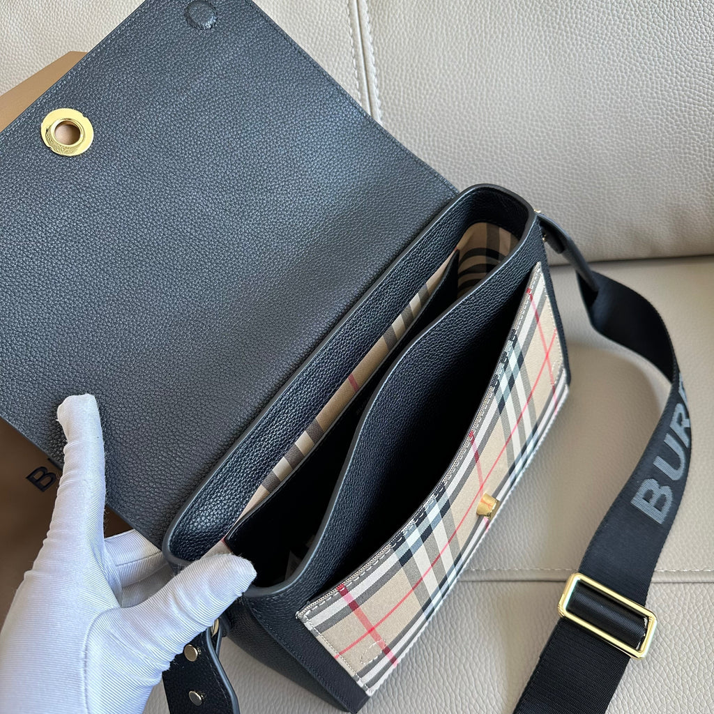 Burberry Letter Strap Crossbody Bag