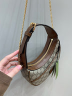 Gucci Ophidia Crescent Bag