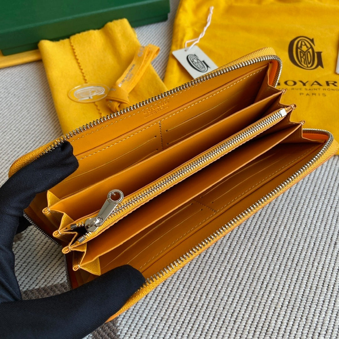 Goyard Matignon Zip Long Wallet