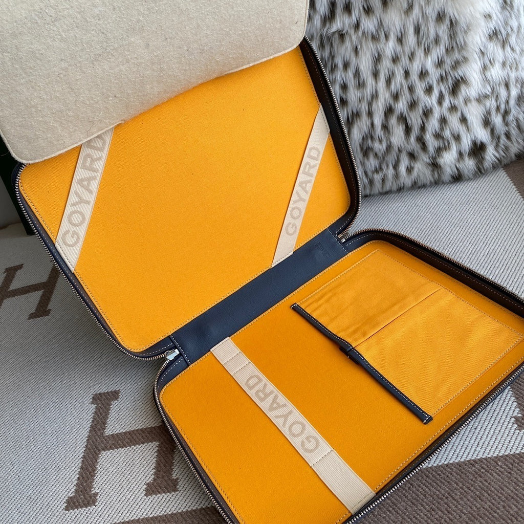 Goyard Universal Companion Laptop Clutch