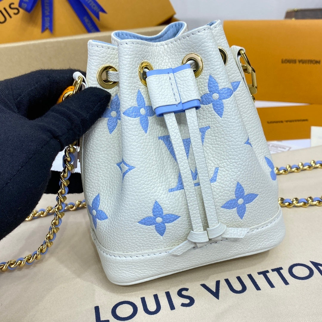 Louis Vuitton Nano Noé Handbag Monogram Empreinte