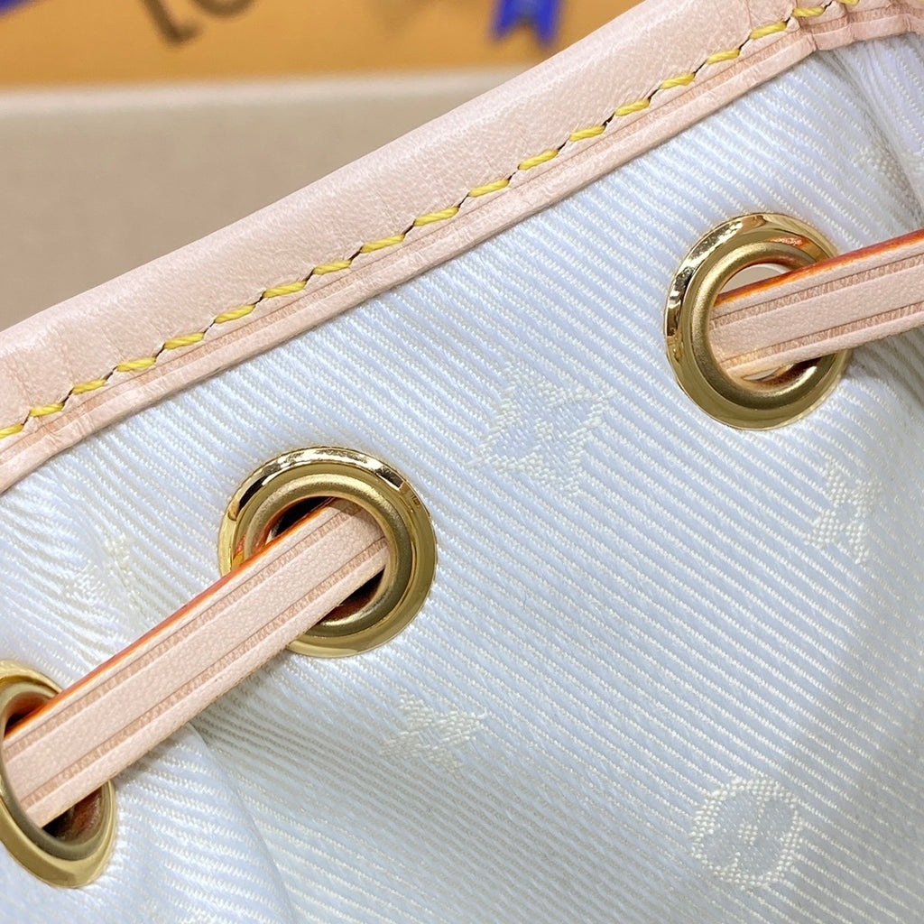 Louis Vuitton Nano Noé Denim Jacquard