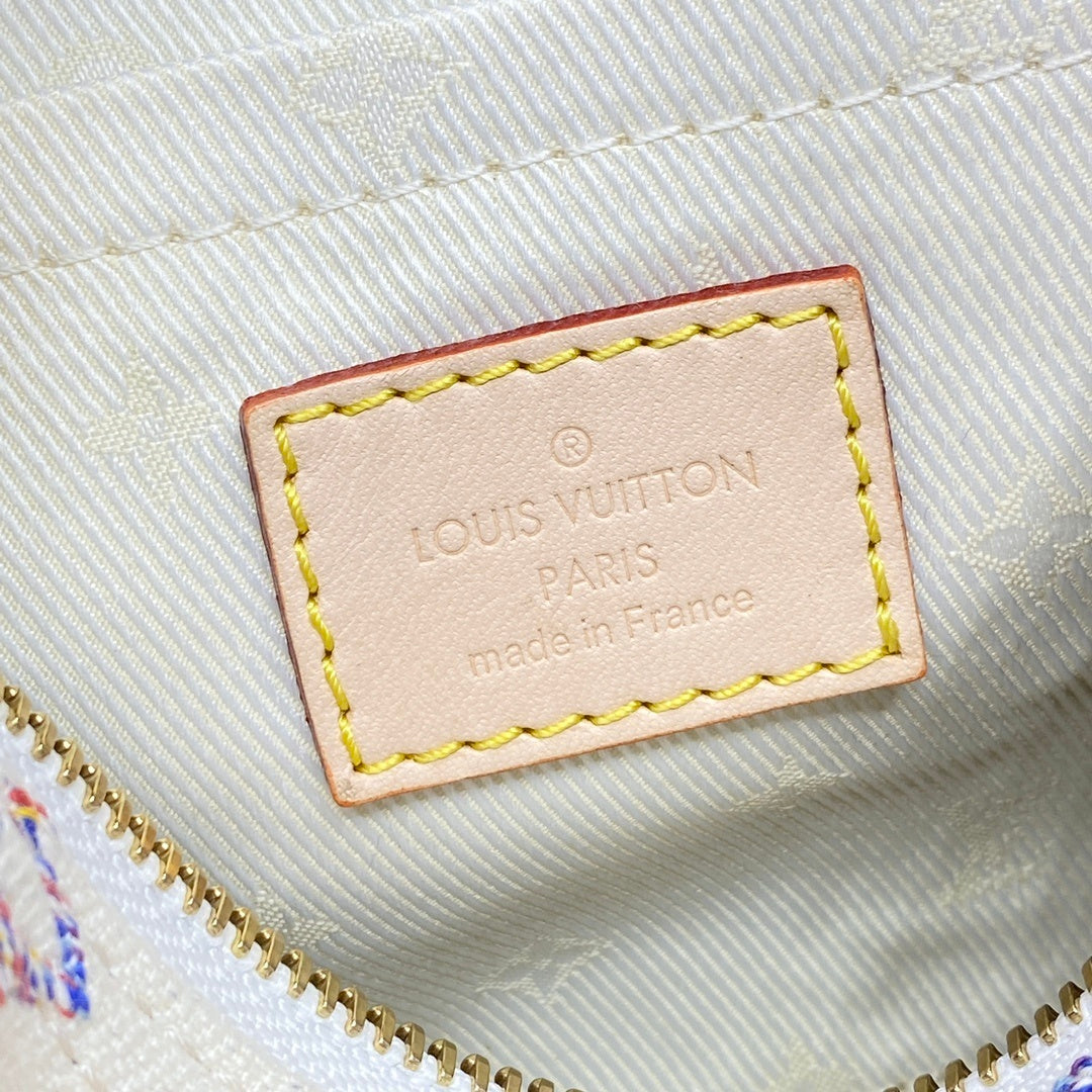 Louis Vuitton Speedy Bandoulière 20 Denim Jacquard