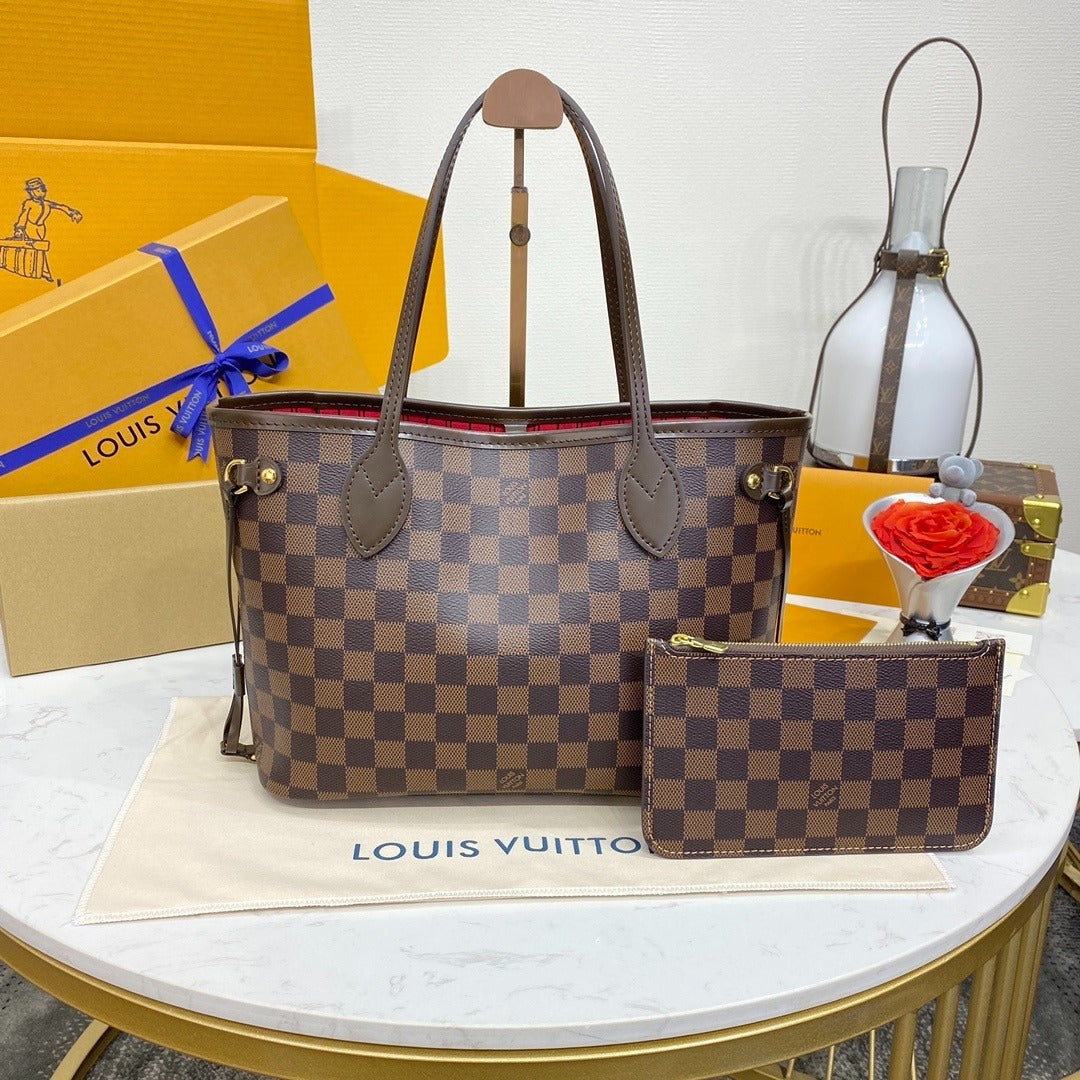 Louis Vuitton Neverfull Handbag Small
