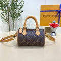 Louis Vuitton Nano Speedy Handbag