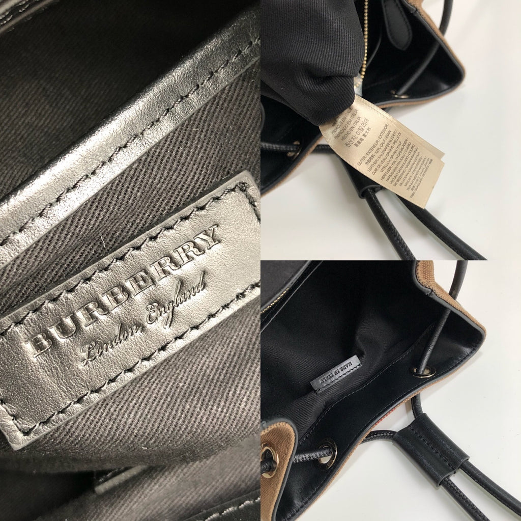 Burberry The Rucksack Military Backpack