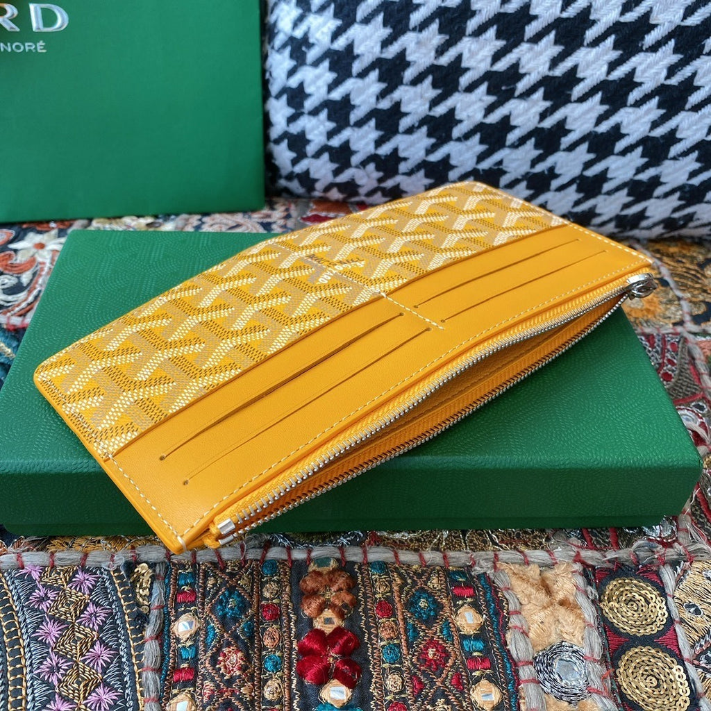 Goyard Zip Combination Card Wallet
