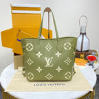 Louis Vuitton Neverfull All-Leather Tote