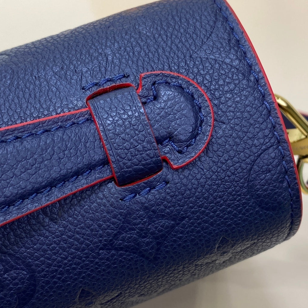 Louis Vuitton Full-Leather Messenger Bag
