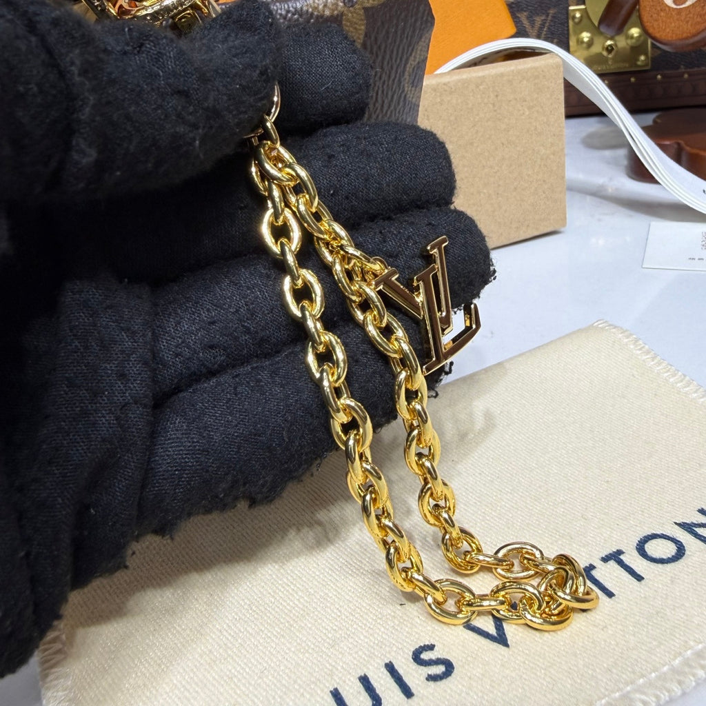 Louis Vuitton Phone Charm with Zip Pouch