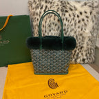 Goyard Rabbit Fur Mini Reversible Tote