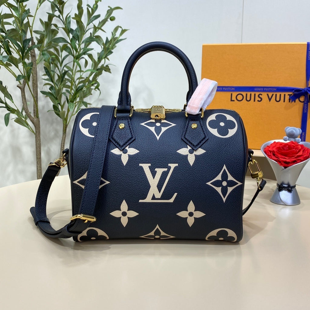 Louis Vuitton Speedy Bandoulière 25 Monogram Empreinte