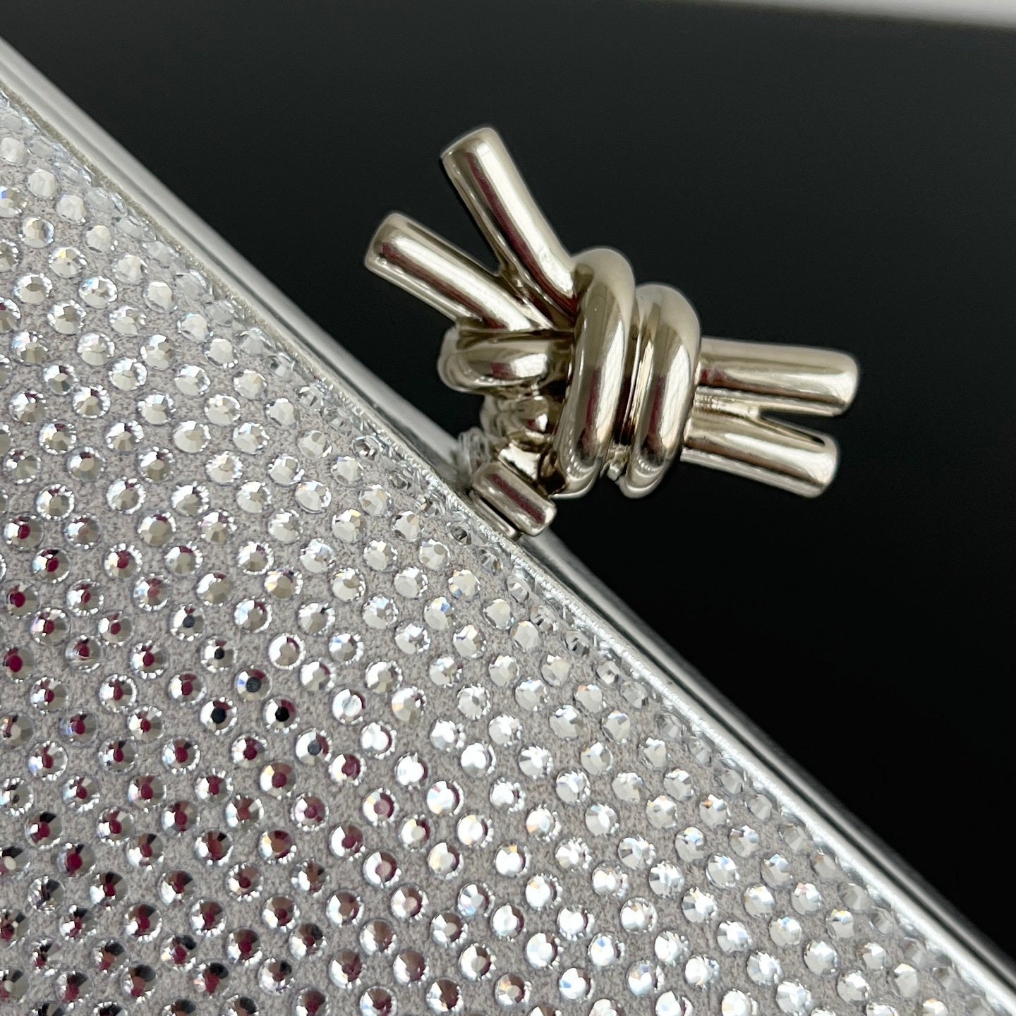 Bottega Veneta Kont Crystal Clutch