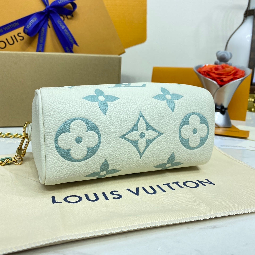 Louis Vuitton Nano Speedy Empreinte Leather