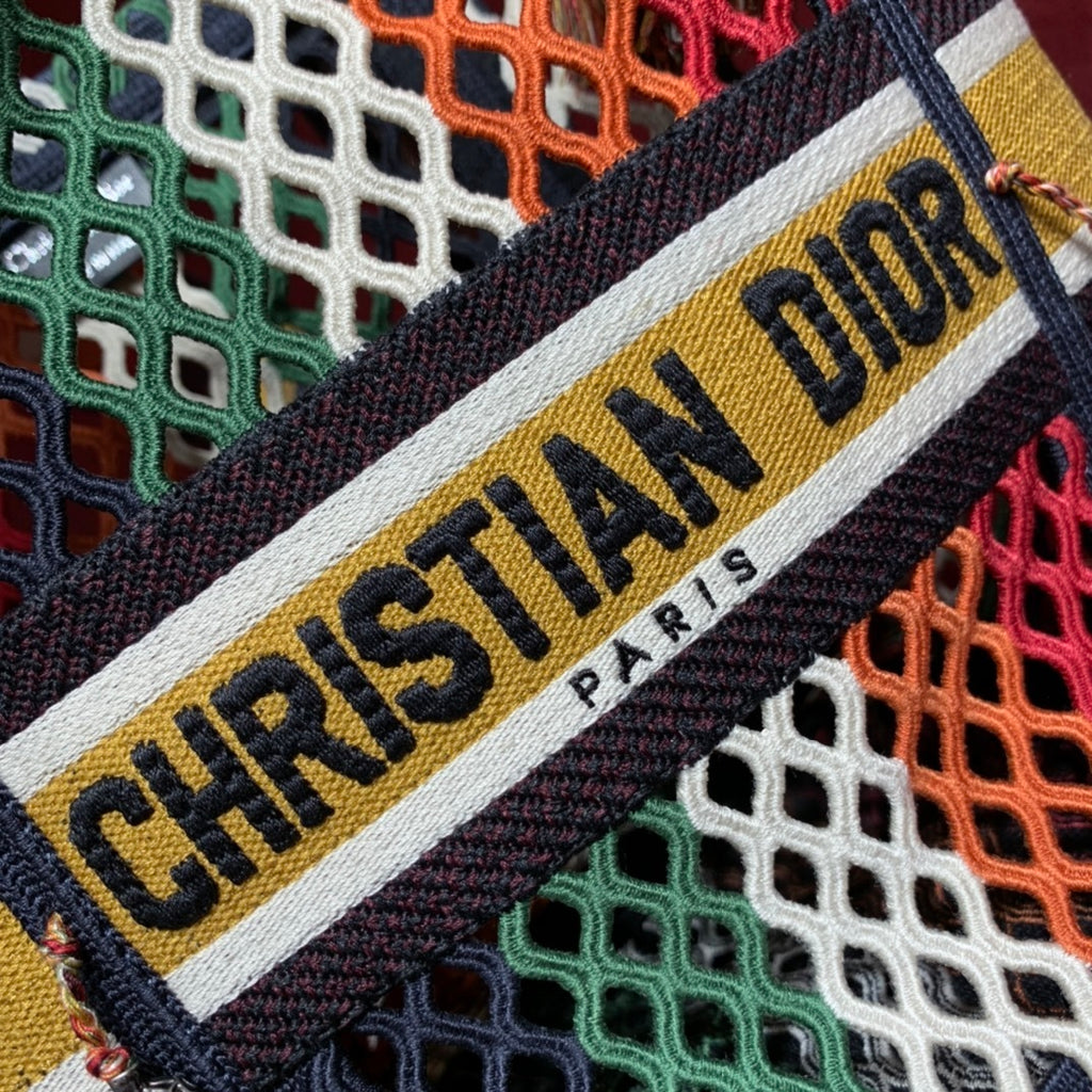 Christian Dior D-Bubble Embroidered Bucket Bag (Promotional Edition)