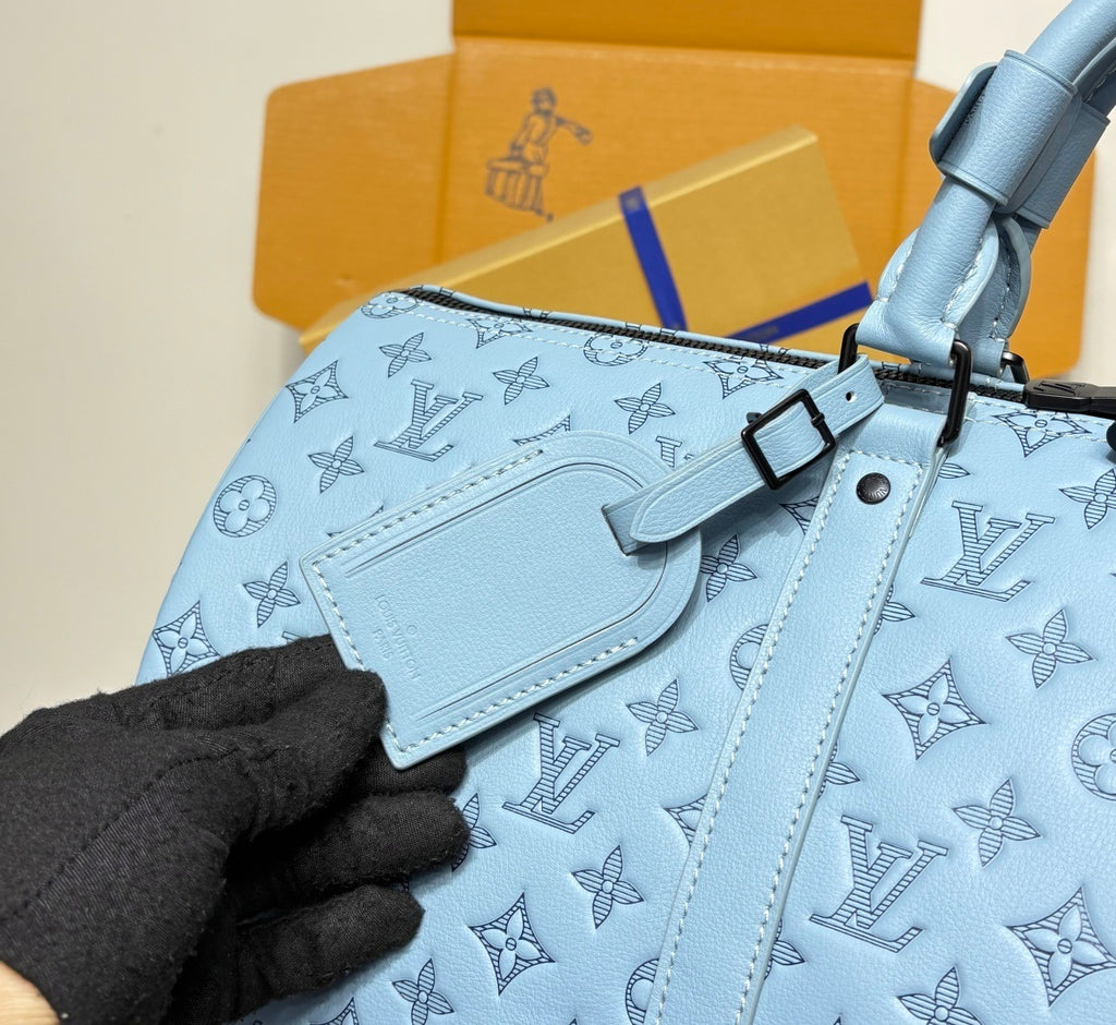 Louis Vuitton Keepall Bandoulière 50 Shadow Leather