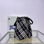 Burberry Drawstring Bucket Bag