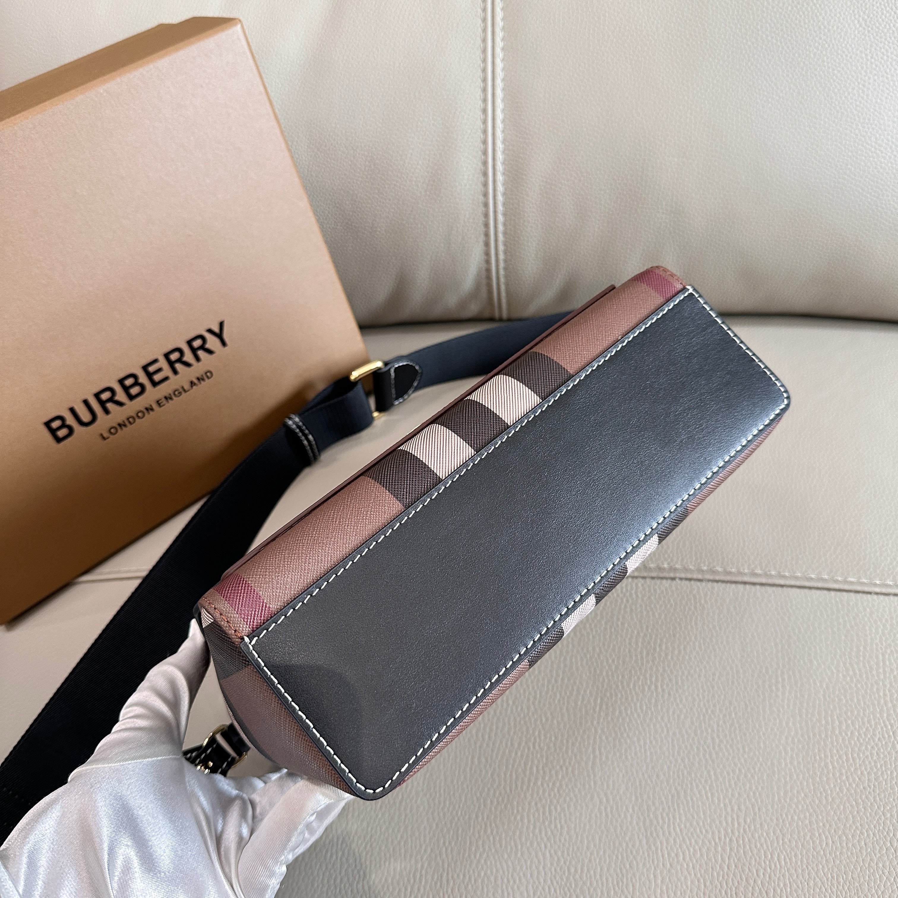 Burberry Note Crossbody Bag