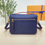 Louis Vuitton Full-Leather Messenger Bag