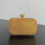 Bottega Veneta Kont Crystal Clutch
