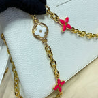 Louis Vuitton Capucines Handbag Lovelock Chain Series