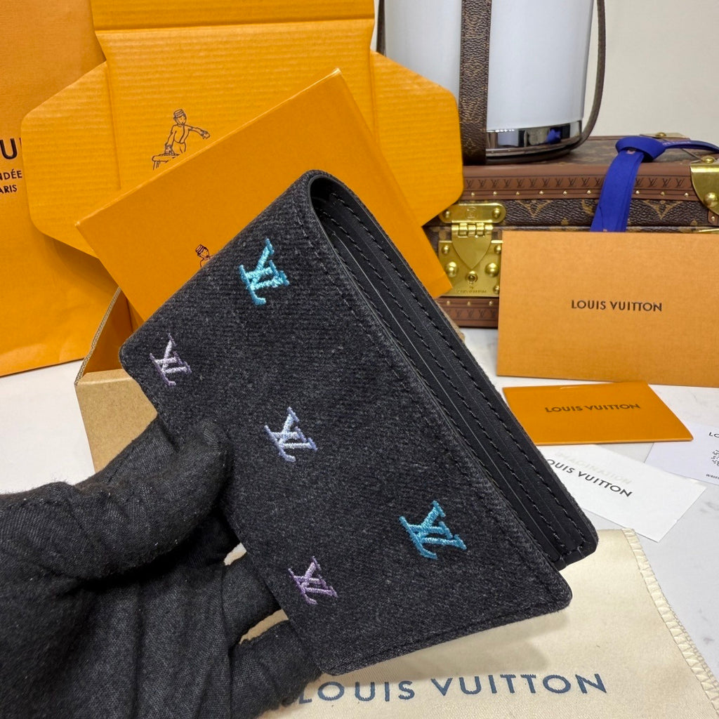 Louis Vuitton Multiple Wallet Denim
