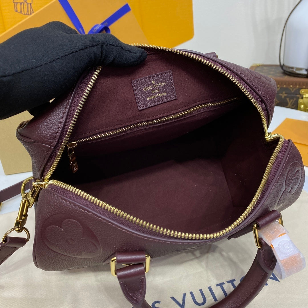 Louis Vuitton Speedy Bandoulière 25 Monogram Empreinte