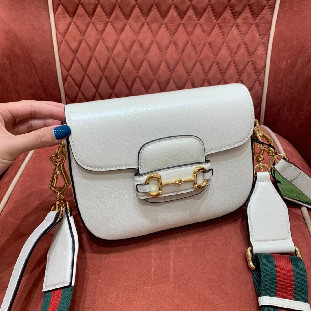 Gucci GG Horsebit Saddle Bag
