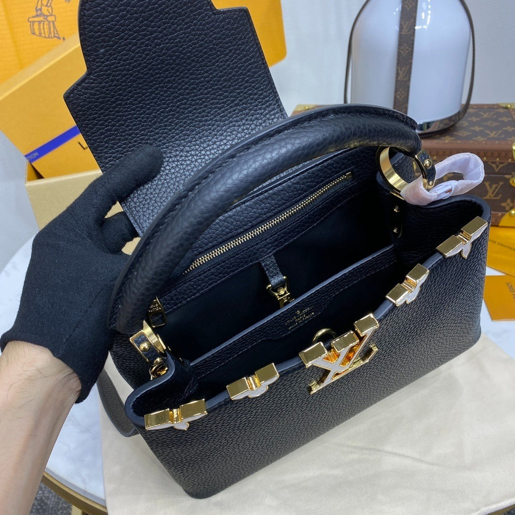 Louis Vuitton Capucines BB Flower Crown Handbag