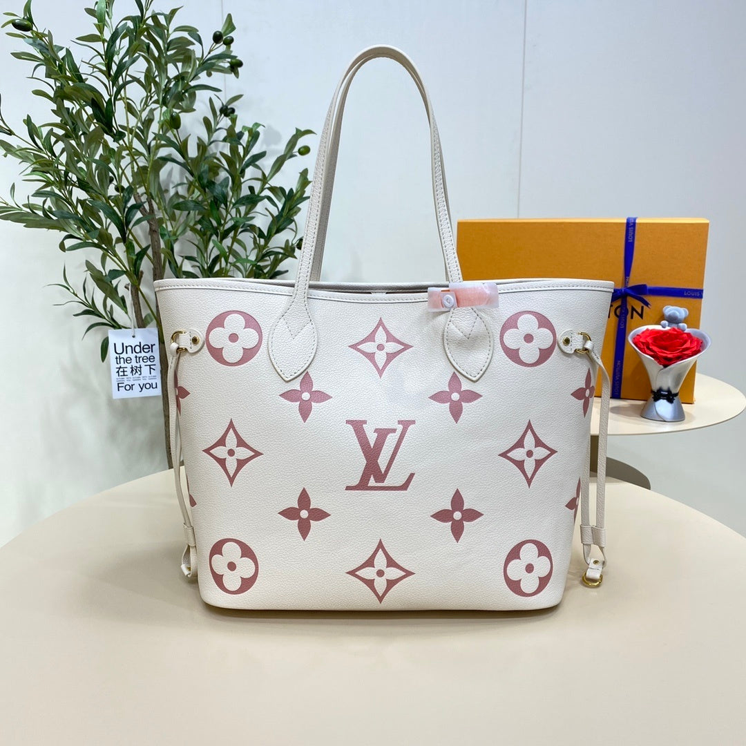 Louis Vuitton Neverfull All-Leather Tote