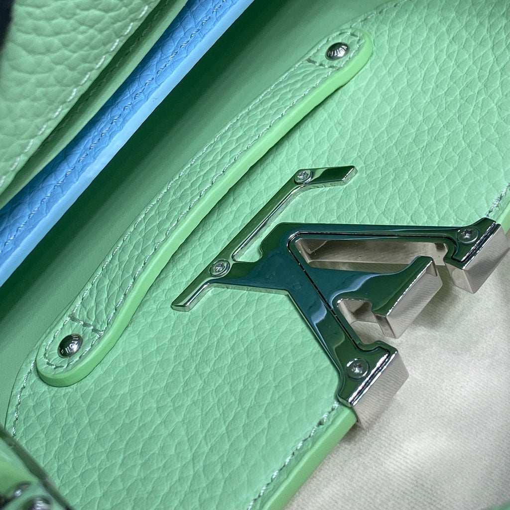 Louis Vuitton Capucines BB Metal Flower Strap Handbag