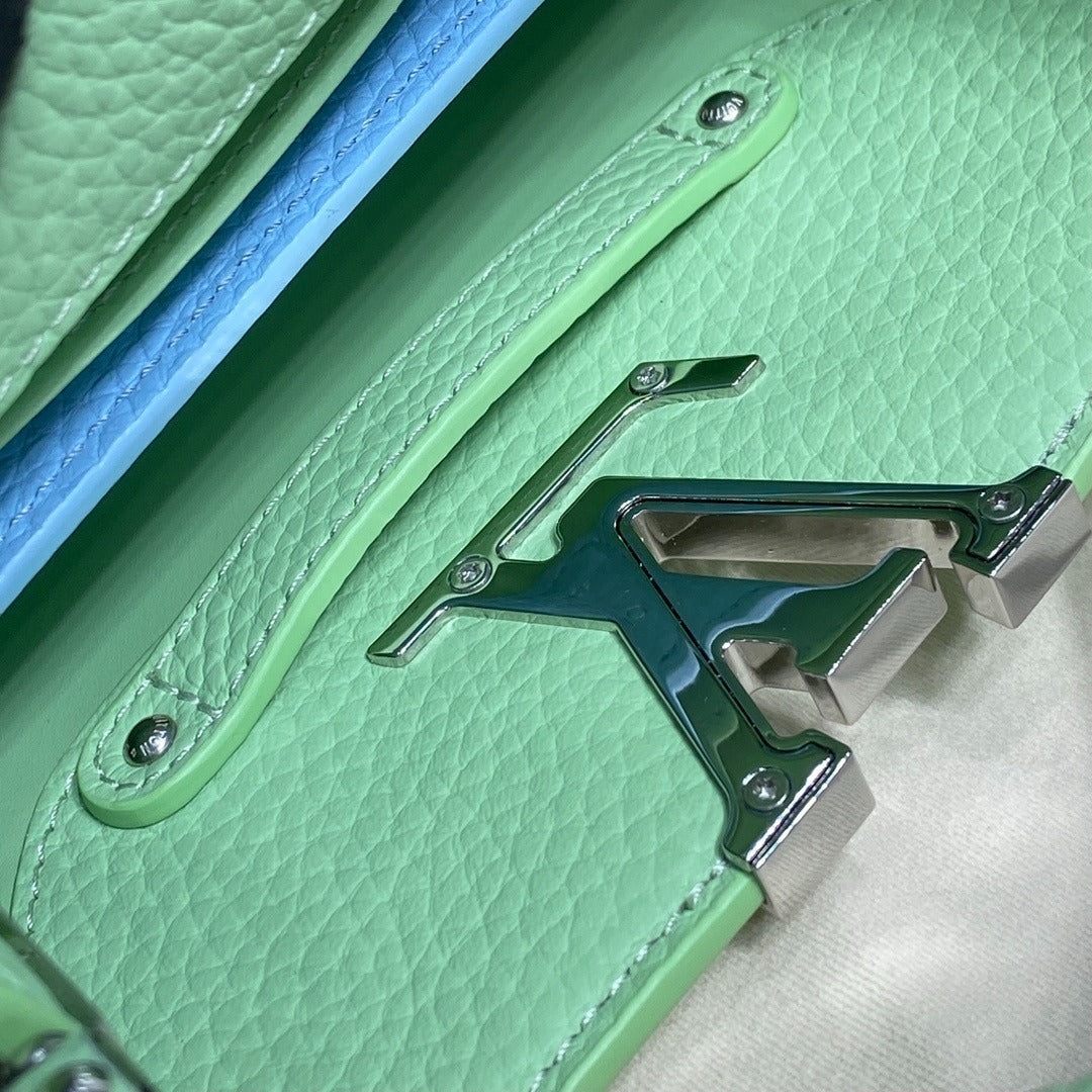 Louis Vuitton Capucines BB Metal Flower Strap Handbag