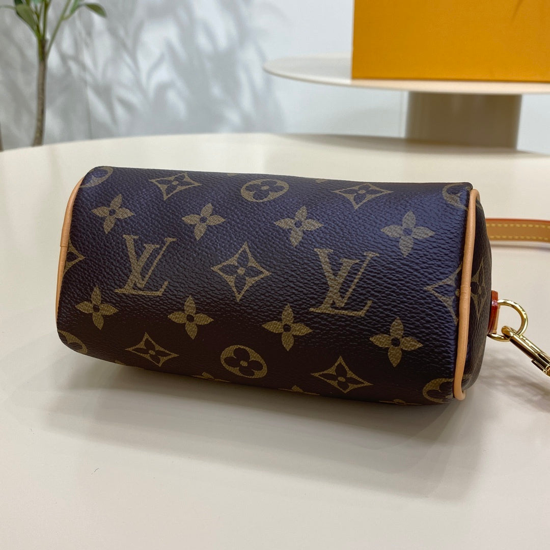 Louis Vuitton Nano Speedy Handbag