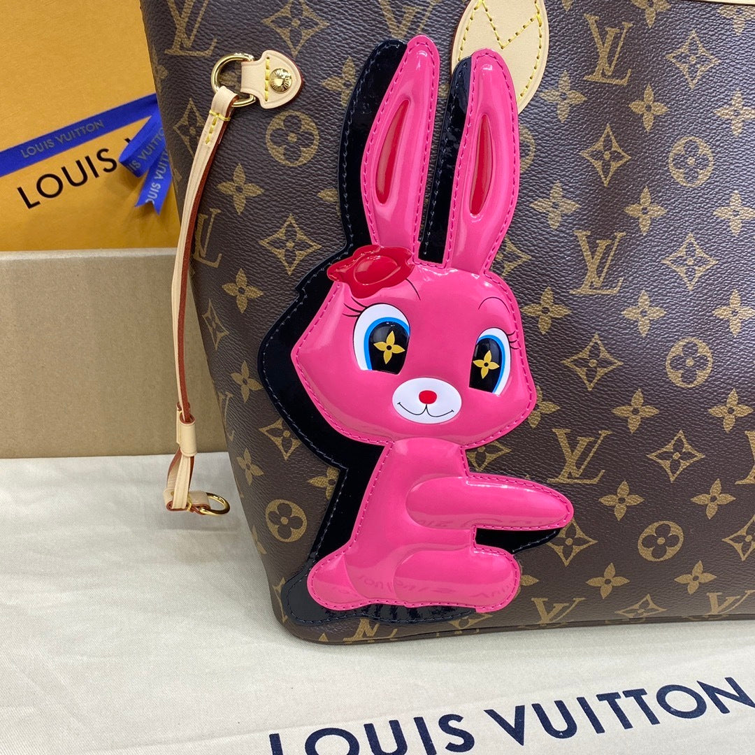 Louis Vuitton Neverfull Medium Tote Rabbit Edition